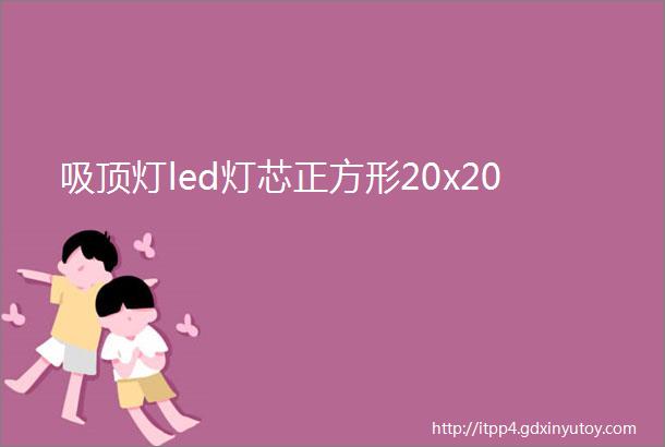 吸顶灯led灯芯正方形20x20